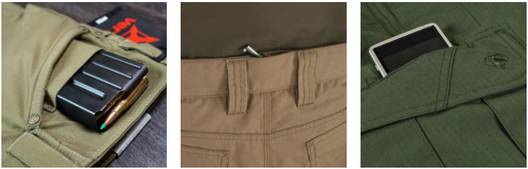 Tactical Pants pockets