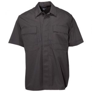5.11 Tactical Taclite TDU Short Sleeve Mens Black Shirt