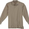 5.11 Tactical Utility Long Sleeve Polo Shirt - Silver Tan - M 72057-160-M