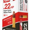 Aguila 1B222335 Standard High Velocity 22 LR 38 Gr Copper Plated Hollow Point Rimfire Ammunition