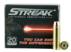 Ammo, Inc. STREAK .44 Remington Magnum 240 grain Tracer-Like Total Metal Jacket Brass Cased Centerfire Visual Pistol Ammunition