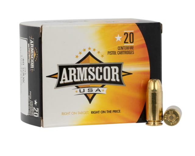 Armscor Precision Inc AC403N Pistol 40 S&W 180 Gr Jacketed Hollow Point (JHP) 20 Bx/ 50 Cs