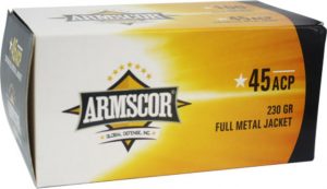 Armscor Precision Inc Armscor Ammo .45acp 230gr. Fmj Value Pack 100 Round Pack