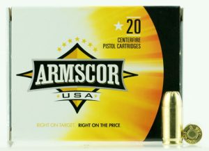 Armscor Precision Inc FAC3803N Pistol 380 ACP 95 Gr Jacketed Hollow Point (JHP) 20 Bx/ 25 Cs