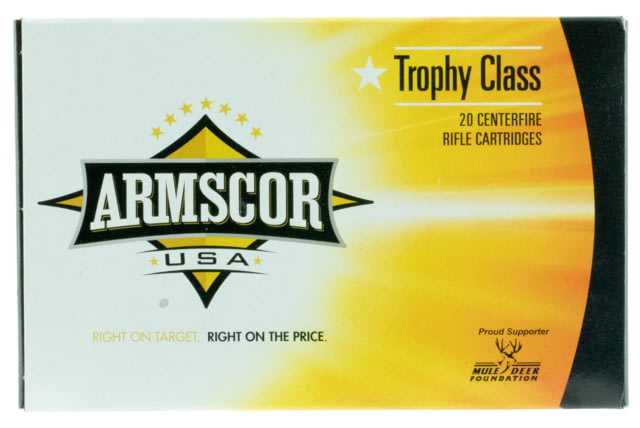 Armscor Precision Inc FAC7MM160GRA Rifle 7mm Rem Mag 160 Gr AccuBond 20 Bx/ 8 Cs
