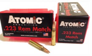 Atomic Ammunition Atomic Ammo .223 Rem. 77gr. Match Sierra Bthp 50-pack