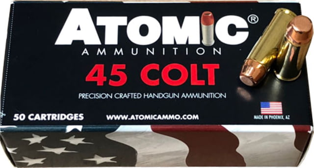 Atomic Ammunition Atomic Ammo .45lc 250gr. Total Copper Jacket Rnfp 50-pack
