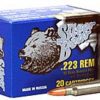Bear Ammunition Silver Bear .223 Remington 55gr. Fmj Zinc Plated 20-pack