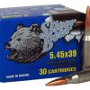 Bear Ammunition Silver Bear 5.45x39 60gr. Fmj 750 Round Case