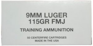 Cci Ammunition Cci Ammo 9mm Luger 115gr. Fmj Blazer Brass 50-pack White Box