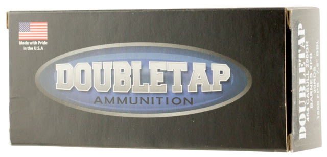 Doubletap Ammunition 454C250X Hunter 454 Casull 250 Gr Barnes XPB 20 Bx/ 25 Cs