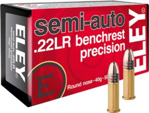 Eley Ammunition Eley Ammo Precision .22lr 40gr Semi-auto Benchrest 50-pack Rimfire Ammunition