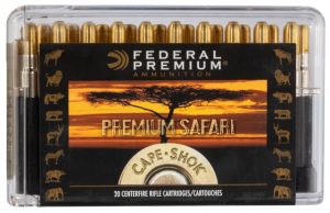 Federal P370A Premium Safari Cape-Shok 370 Sako Mag 286 Gr Barnes Banded Solid 2