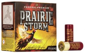 Federal PFX154FS5 Prairie Storm 12 Gauge 2.75" 1 1/4 Oz 5 Shot 25 Bx/ 10 Cs