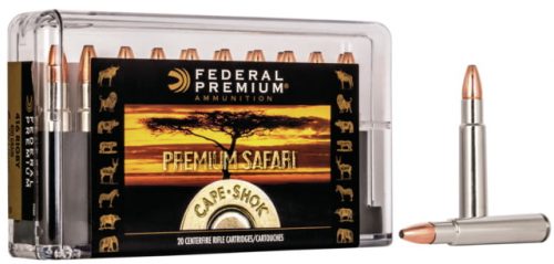 Federal Premium CAPE-SHOK .416 Rigby 400 grain Swift A-Frame Centerfire Rifle Ammunition