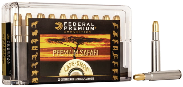 Federal Premium CAPE-SHOK .416 Rigby 400 grain Trophy Bonded Sledgehammer Solid Centerfire Rifle Ammunition