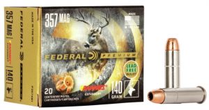 Federal Premium Centerfire Handgun Ammunition .357 Magnum 140 grain Barnes Expander Centerfire Pistol Ammunition