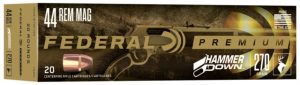 Federal Premium Centerfire Handgun Ammunition .44 Magnum 270 grain Bonded Soft Point Centerfire Pistol Ammunition