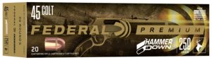 Federal Premium Centerfire Handgun Ammunition .45 Colt 250 grain Bonded Hollow Point Centerfire Pistol Ammunition