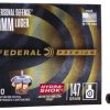 Federal Premium Centerfire Handgun Ammunition 9mm Luger 147 grain Hydra-Shok Jacketed Hollow Point Centerfire Pistol Ammunition