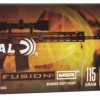Federal Premium FUSION MSR 6.8mm Remington SPC 115 grain Fusion Soft Point Centerfire Rifle Ammunition