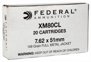 Federal Premium Fed Ammo Ae Tactical 7.62x51 149gr. Fmj-bt 20-pack