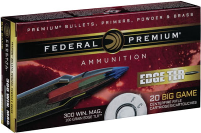 Federal Premium Fed Ammo Premium .300wm 200gr. Edge Tlr-bt 20-pk