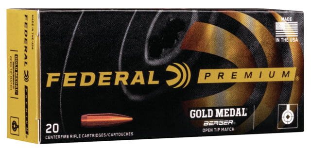 Federal Premium GOLD MEDAL BERGER HYBRID .300 Winchester Magnum 215 grain Berger Hybrid Centerfire Rifle Ammunition