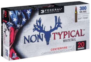 Federal Premium Non-Typical .300 Winchester Magnum 150 grain Non-Typical Soft Point Centerfire Rifle Ammunition