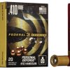 Federal Premium Personal Defense .410 bore 5 Pellet Lead Buckshot Centerfire Pistol Ammunition