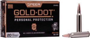 Federal Premium SPEER GOLD DOT .223 Remington 62 grain Speer Gold Dot Soft Point Centerfire Rifle Ammunition