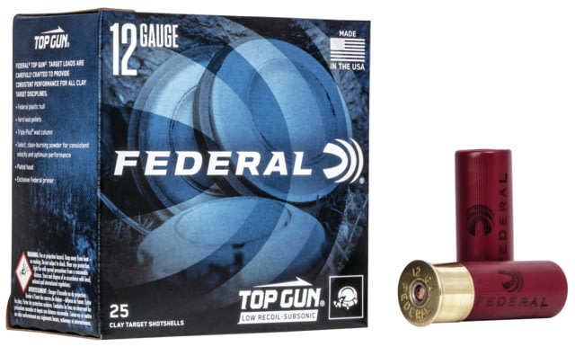 Federal Premium Top 12 Gauge 1.125 oz Top Gun – Subsonic Centerfire Shotgun Ammunition
