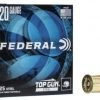 Federal Premium Top 20 Gauge 7/8 oz Top Gun - Steel Centerfire Shotgun Ammunition