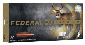 Federal Premium VITAL-SHOK 6mm Remington 100 grain Nosler Partition Centerfire Rifle Ammunition