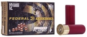 Federal Premium Vital Shok 12 Gauge 9 Pellets Buckshot Centerfire Shotgun Ammunition