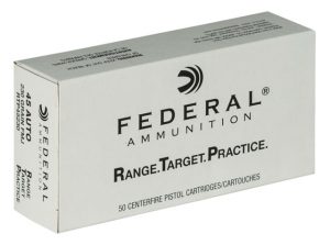 Federal RTP45230 Range And Target 45 ACP 230 Gr Full Metal Jacket (FMJ) 50 Bx/