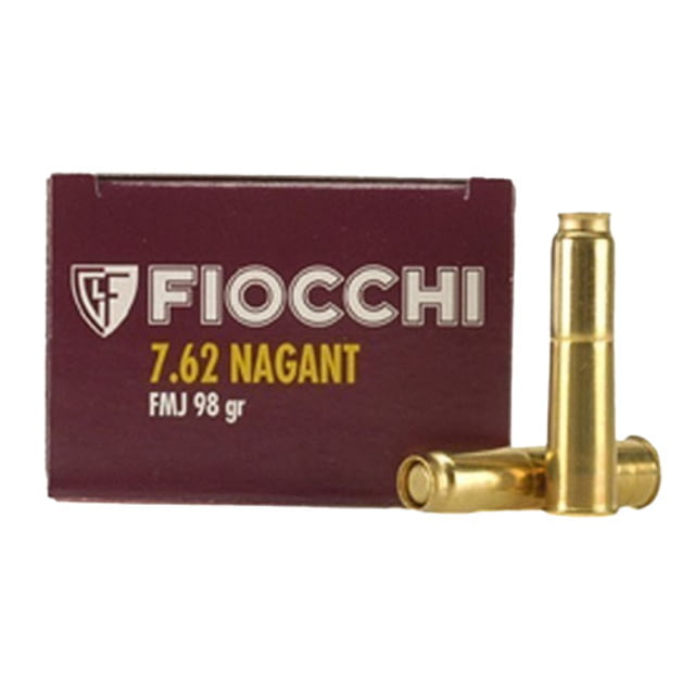 Fiocchi 7.62Nagant 97gr FMJ /50 762A