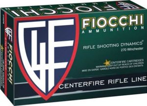 Fiocchi Ammo .270 Win. 130gr. Psp 20-pack