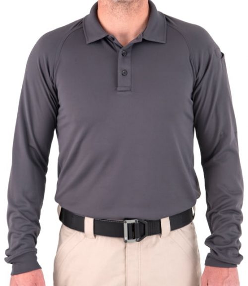 First Tactical Performance Long Sleeve Polo - Mens