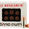 G2 Research CIVIC 380 Civic Duty 380 ACP 64 Gr Copper Expansion Projectile 20 B