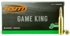 HSM 2439N Game King 243 Win 85 Gr Hollow Point Boat Tail (HPBT) 20 Bx/ 25 Cs