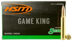 HSM 358WIN1N Game King 358 Win 225 Gr Spitzer Boat Tail (SBT) 20 Bx/ 25 Cs