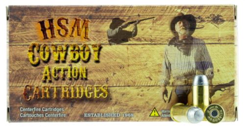 HSM 44R1N Cowboy Action 44 Russian 200 Gr Round Nose Flat Point (RNFP) 20 Bx/ 1