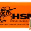 HSM 9MM2R Training 9mm Luger 115 Gr Full Metal Jacket (FMJ) 50 Bx/ 20 Cs