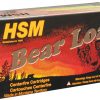 HSM HSM460SW4N Bear Load 460 S&W Mag 325 Gr Wide Flat Nose (WFN) 20 Bx/ 25 Cs