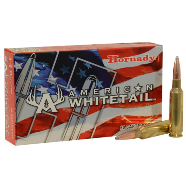 Hornady American Whitetail 6.5 Creedmoor 129 grain Interlock Centerfire Rifle Ammunition