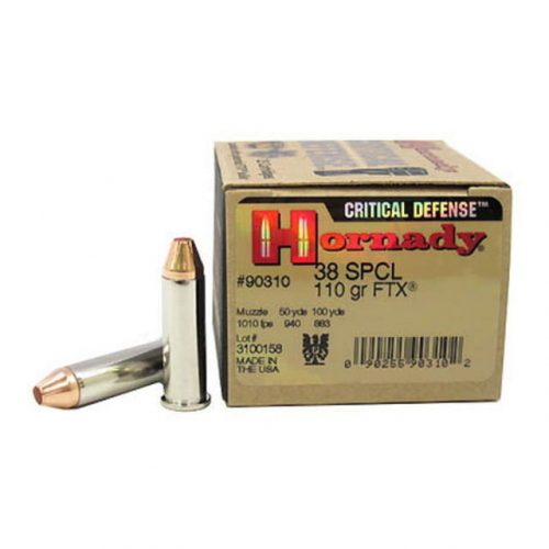Hornady Critical Defense .38 Special 110 grain FTX Centerfire Pistol Ammunition