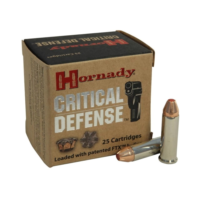 Hornady Critical Defense .38 Special +P 110 grain FTX Centerfire Pistol Ammunition