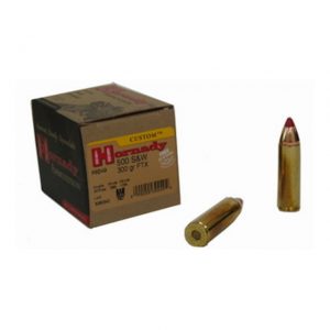 Hornady Custom Handgun .500 S&W Magnum 300 grain FTX Centerfire Pistol Ammunition