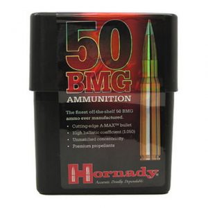 Hornady Match .50 BMG 750 grain A-Max Match Centerfire Rifle Ammunition